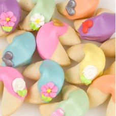 Pastel Fortune Cookies-Hearts and Flowers