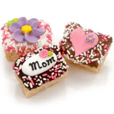 Mother's Day Chocolate Dipped Mini Crizpy Â®- Individually Wrapped