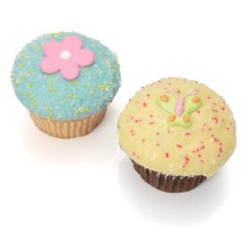 Spring Belgian Chocolate Gourmet Cupcakes- 6 Pack