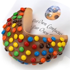 M and M's Giant Fortune Cookie