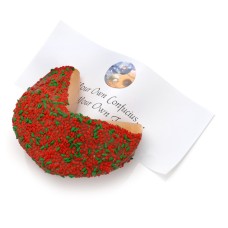 Holly & Berries Giant Fortune Cookie