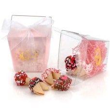 "Romantic" Take Out Pail Of Fortune Cookies
