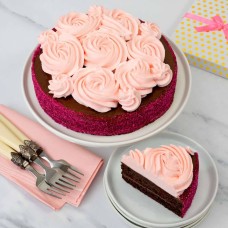 Blossoming Rose Cake