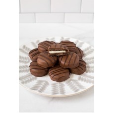 Chocolate-Covered Sandwich Cookies Gift Box -12 Handcrafted Cookies