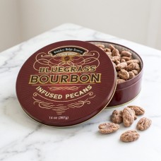 Bourbon Pecan Tin 14 Oz Candied Nuts