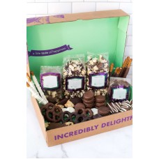 Double Decadence Mixed Chocolate Gift Box -42 Handmade Gourmet Treats