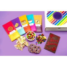 Deluxe Happy Birthday Gift Box -10 Gourmet Sweet & Salty Treats