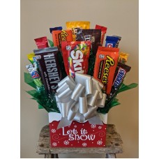 Let it Snow box bouquet