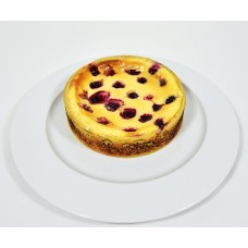 Baked Blackberry Cheesecake