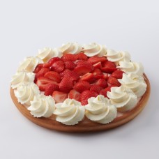 Fresh strawberry pie