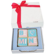 Be Mine Fondant Fancies