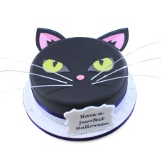Black Cat Cake (8 Inch Serves 20)