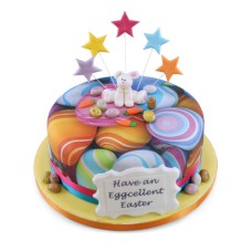 Eggstravaganza Cake (8 Inch Serves 20)