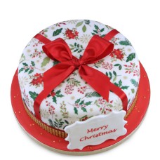 Festive Floral Cake