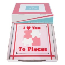 Love You to Pieces Gift Cake