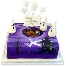 Scooby Doo Birthday Cake (8 Inch Serves 20)