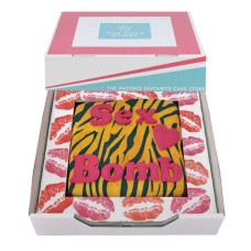 Tiger Print Gift Cake