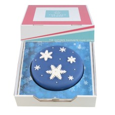 Snowy Night Gift Cake