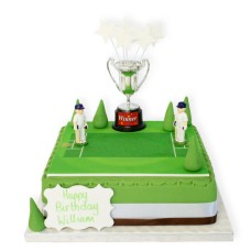 Cricket Birthday Cake