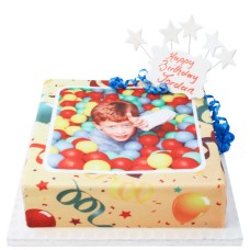 Party Photo Cake