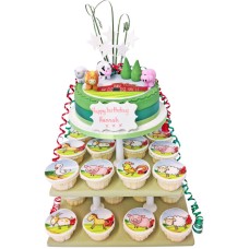 Farmyard Animal Cake Tower