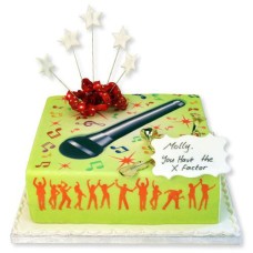 X Factor Birthday Cake