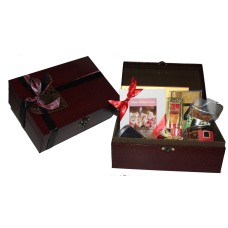 Mother's Day Leather Chest Hamper
