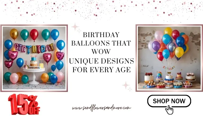 Birthday balloons