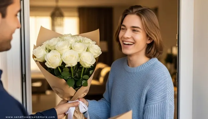 white rose deliveries
