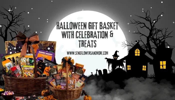 Halloween Gift Basket with Celebration & Treats