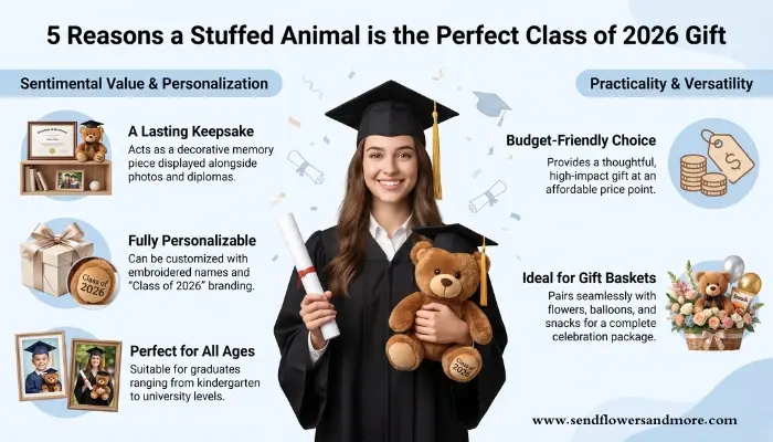 Graduation stuffed animal