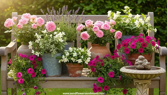 Summer romantic plants