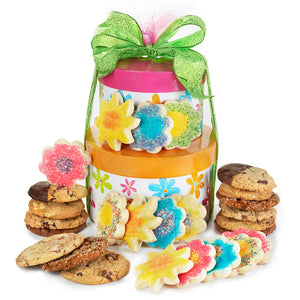 Flower Power Cookie Tower