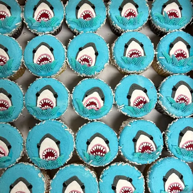 Shark Cupcakes