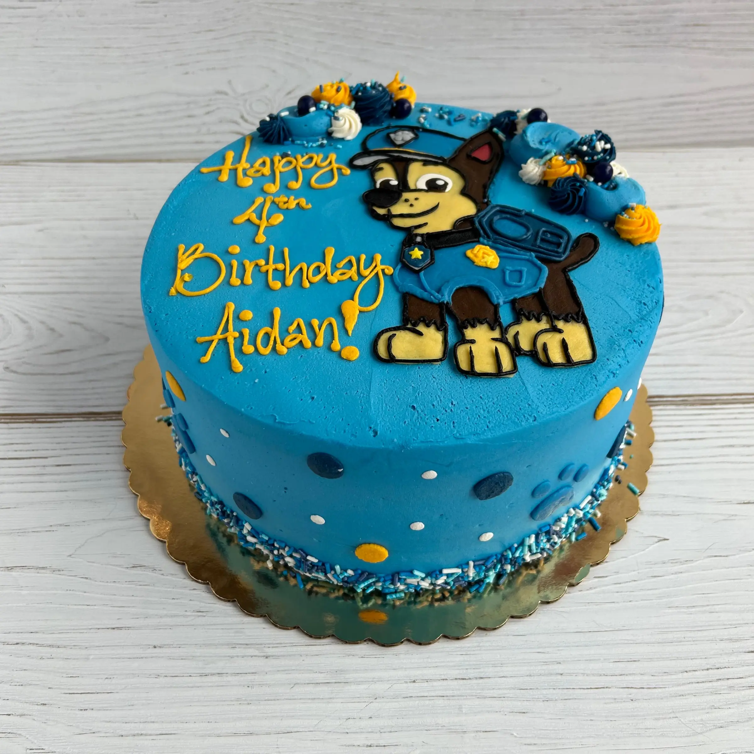 Paw Patrol Character Cake