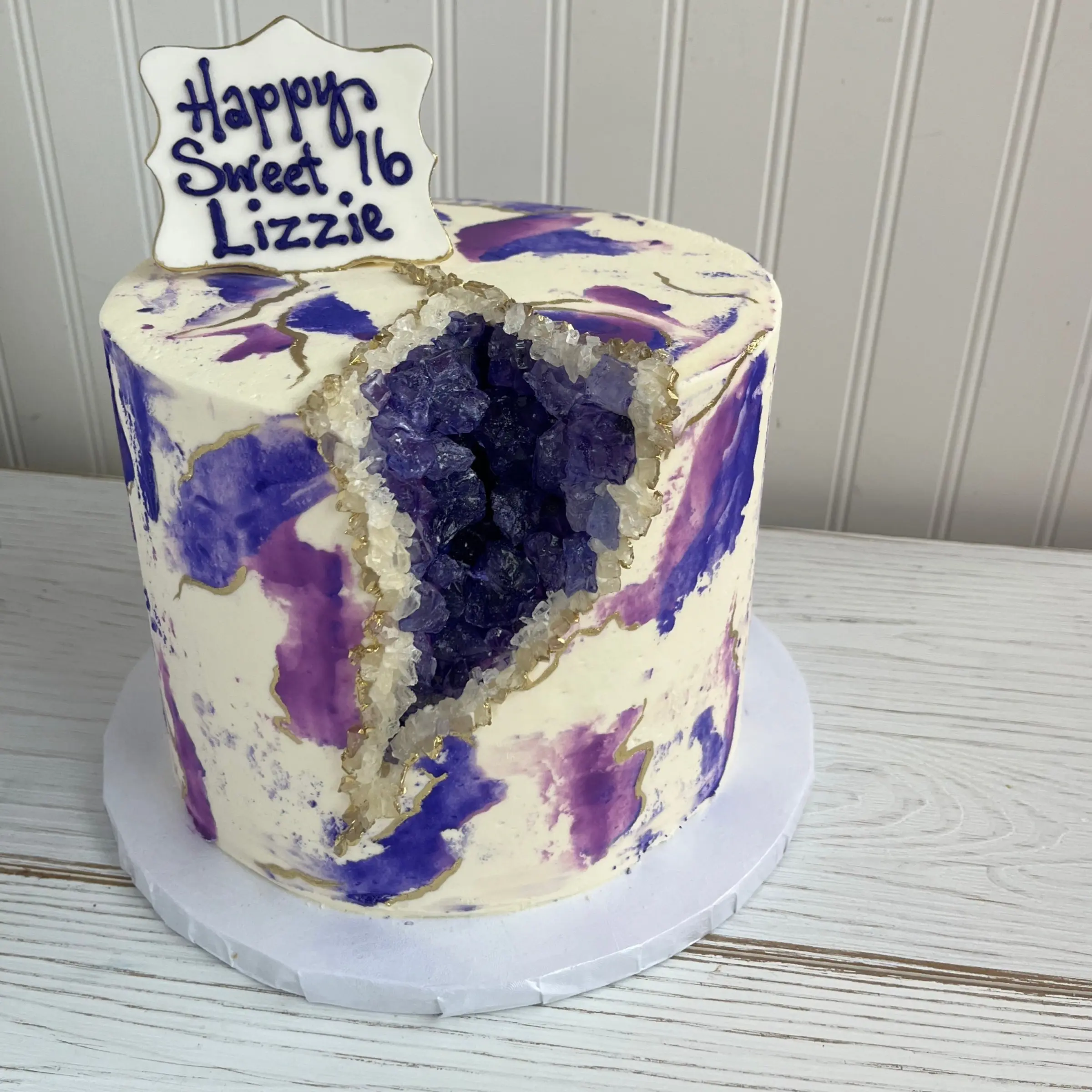 Geode Cake