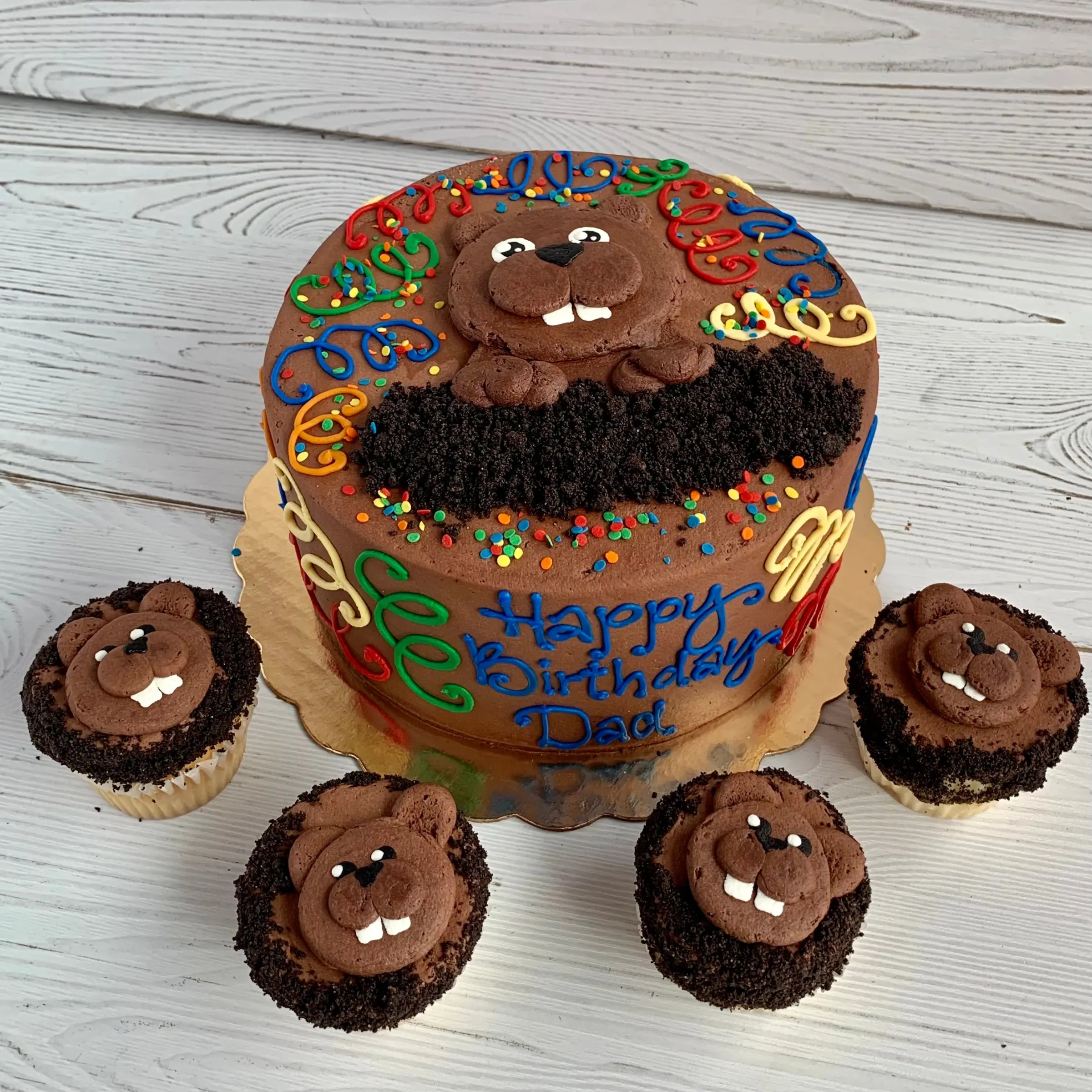 Groundhog Day Cake