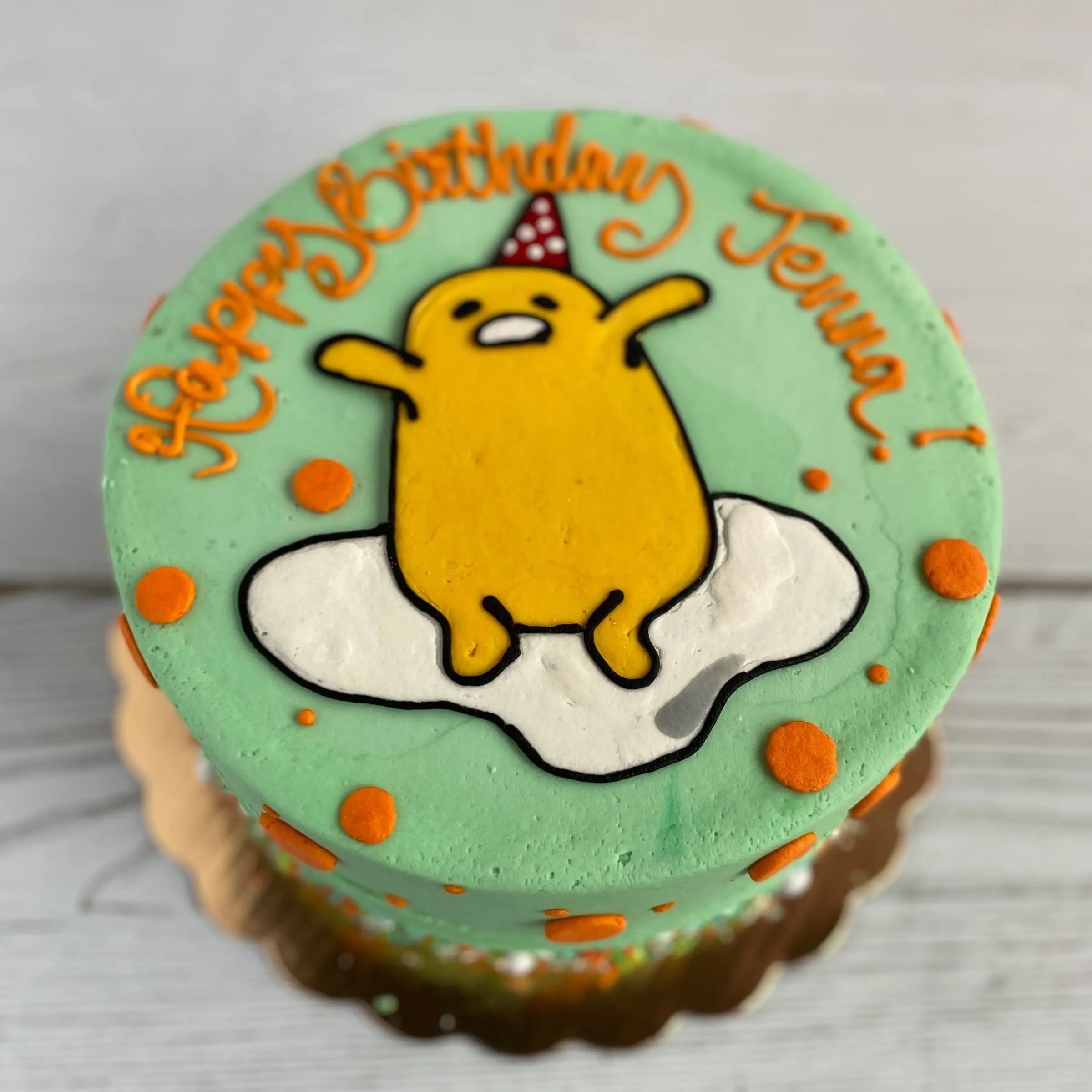 Gudetama Cake
