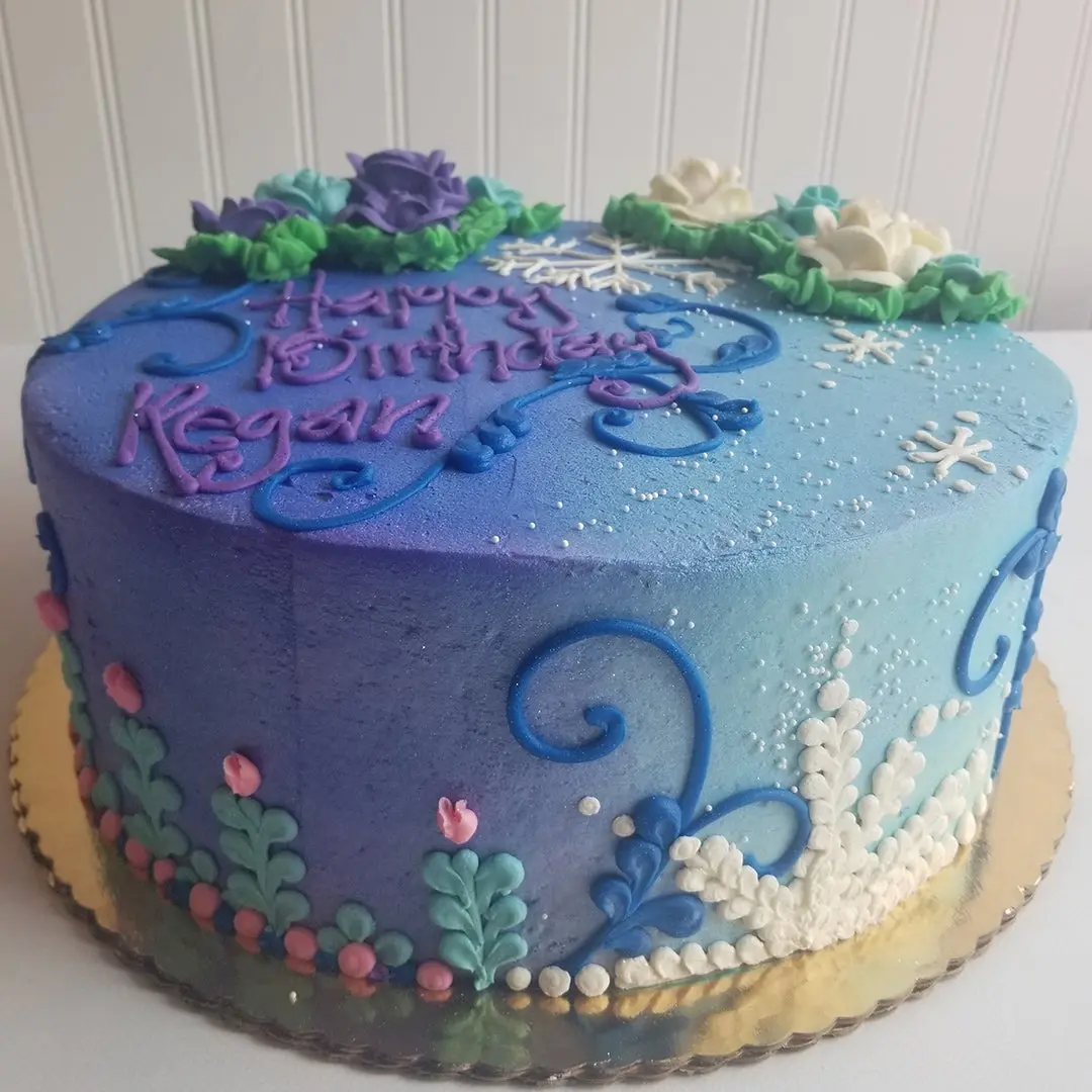 Winter Mystical Cake - VEGAN