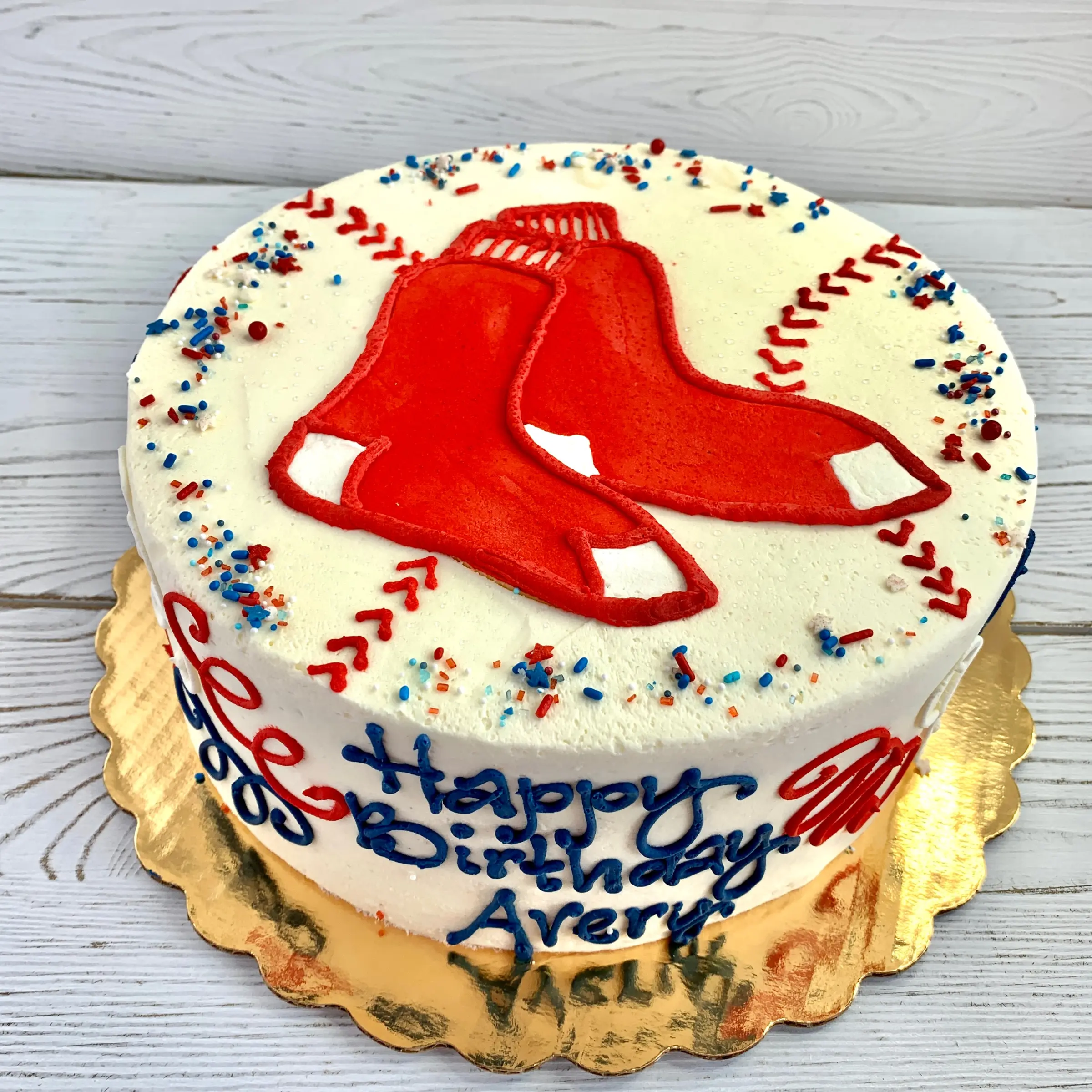 Red Sox Cake