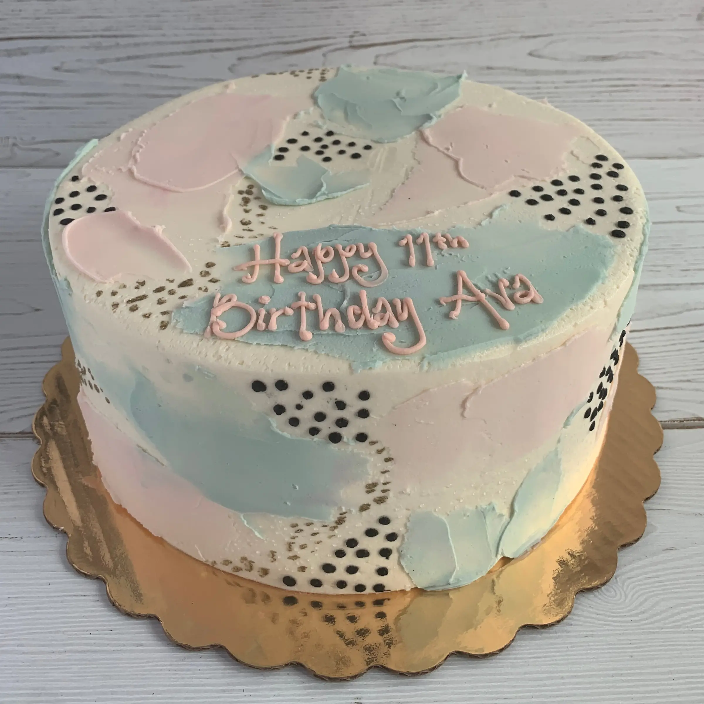 Watercolor Cake