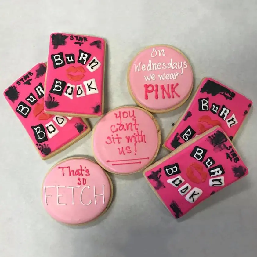 Mean Girls Sugar Cookies