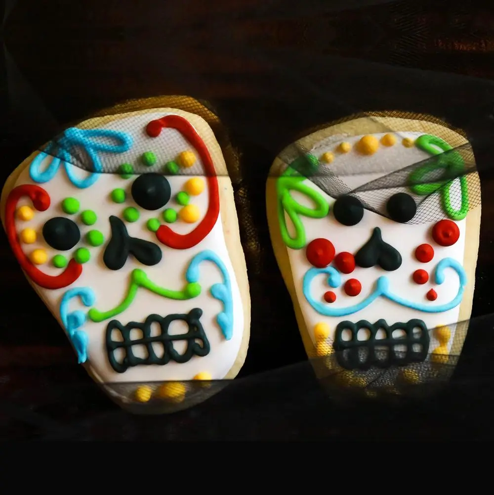 Day of the Dead Sugar Skull Cookies