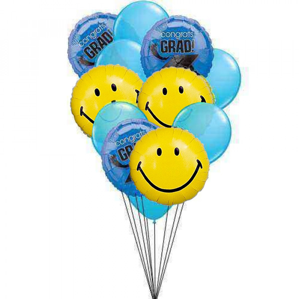 It's  Graduation time(6-Mylar and 6-Latex Balloons)