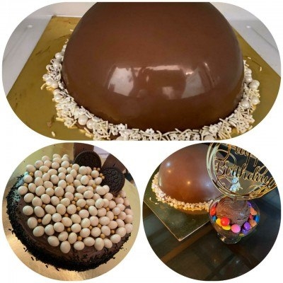 1 Kg Pinata Chocolate Cake (As Shown)