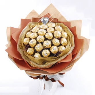 24 chocolates bouquet