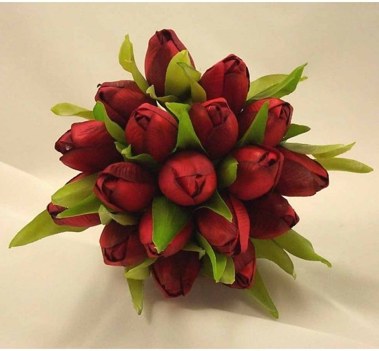 Red Tulips Bride (Basic)