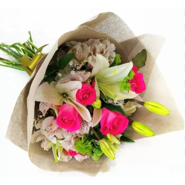 lilies & roses