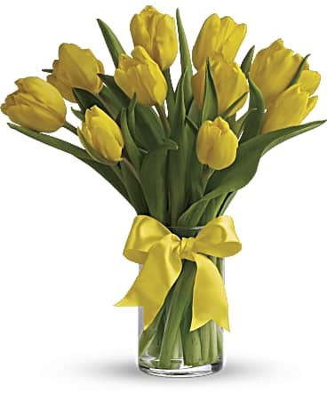 Sunny Yellow Tulips (Standard)