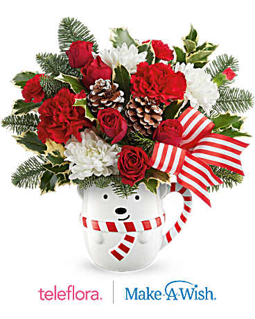 Giftblooms Send a Hug® Cozy Cub Wish Bouquet (Standard)